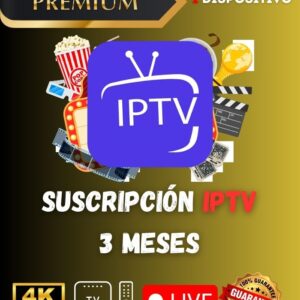 Suscripción IPTV 3 Meses